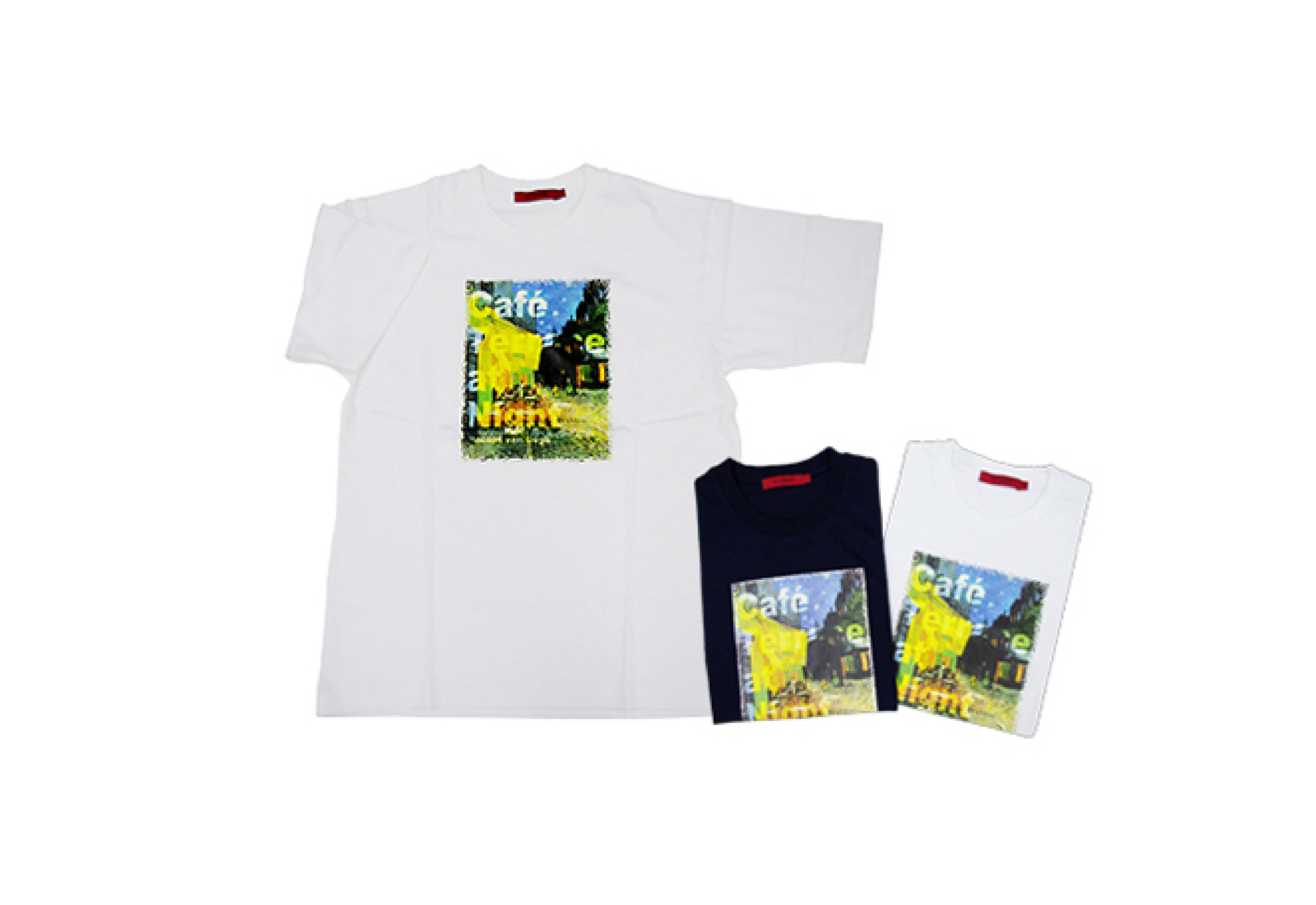 夜空下的露天咖啡座-白T(M) 夜空下的露天咖啡座-白T(M)