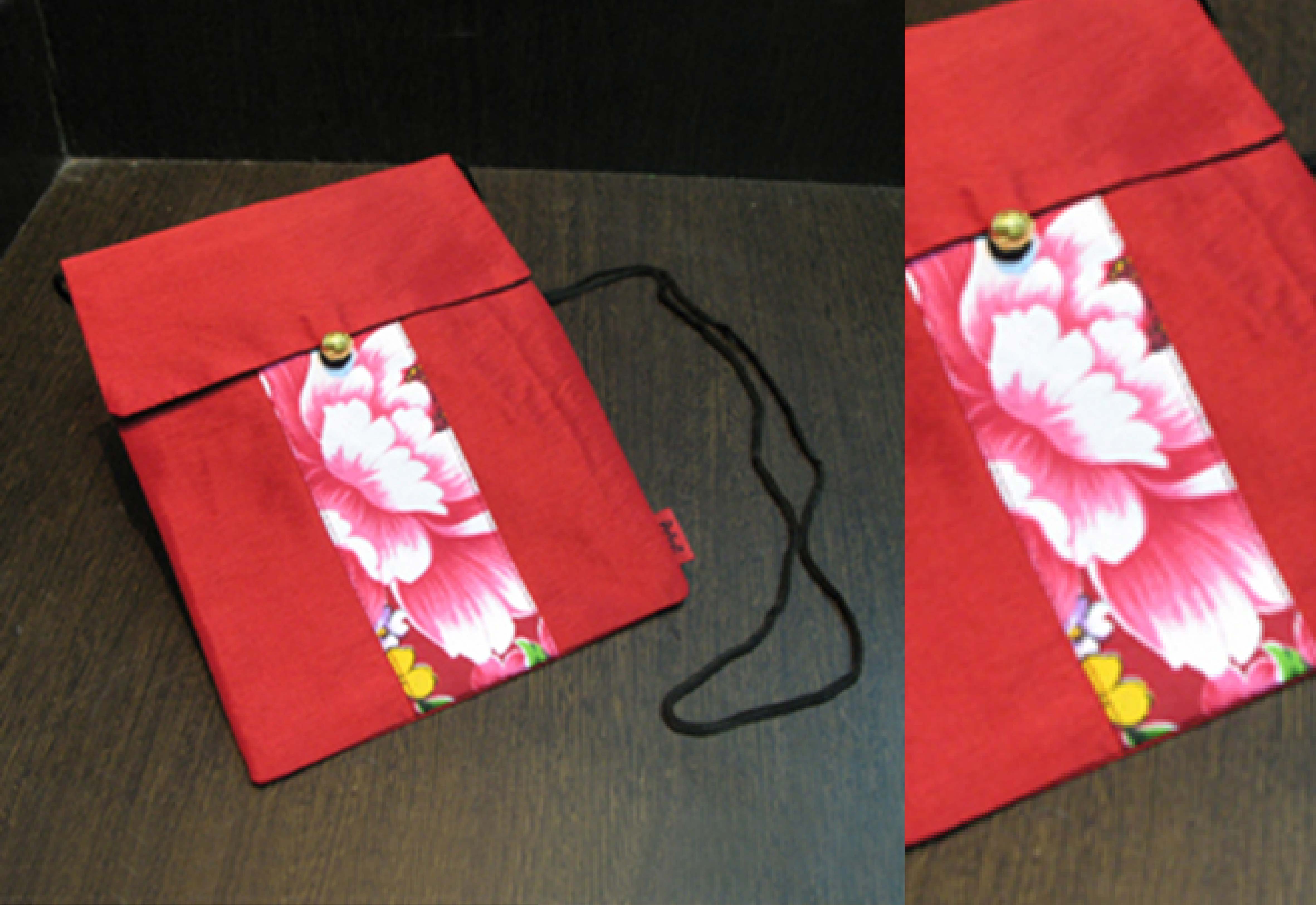 台灣花布衣服零錢包 鑰匙包