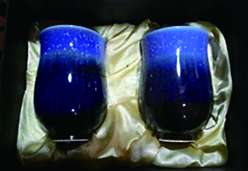 陶驛陶藝社 晶彩天目M2杯(藍) 陶驛陶藝社 晶彩天目M2杯(藍)