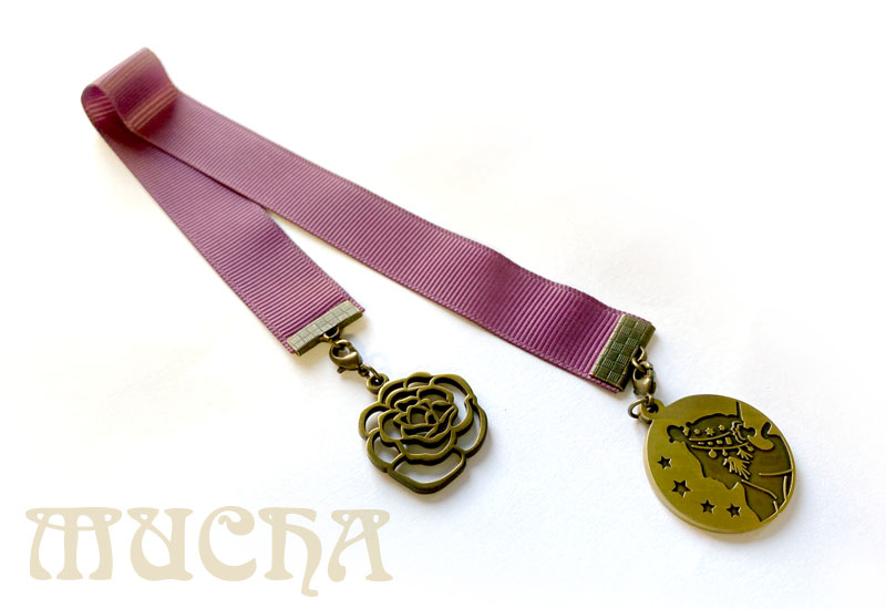 Mucha 慕夏系列 緞帶書籤 Mucha 慕夏系列 緞帶書籤