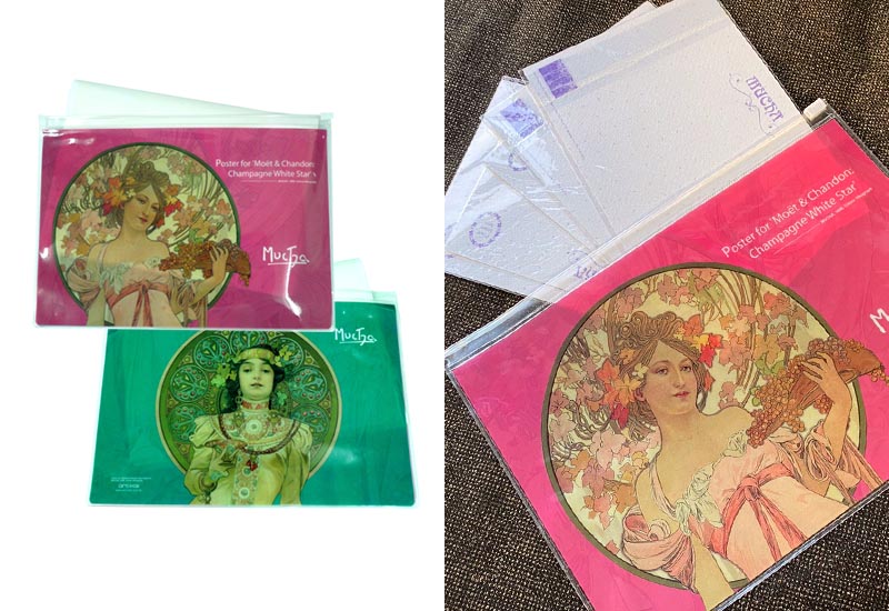 Mucha 慕夏系列 夾鏈袋-摩埃與香頓 Mucha 慕夏系列 夾鏈袋-摩埃與香頓