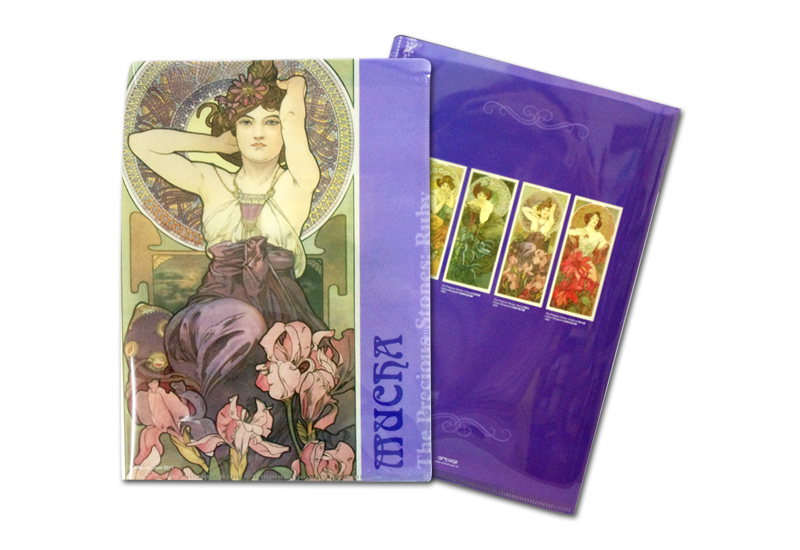 Mucha 慕夏系列 文件夾-紫水晶 Mucha 慕夏系列 文件夾-紫水晶