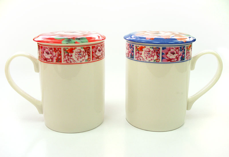 台灣花布 馬克杯2入組 台灣花布 馬克杯2入組