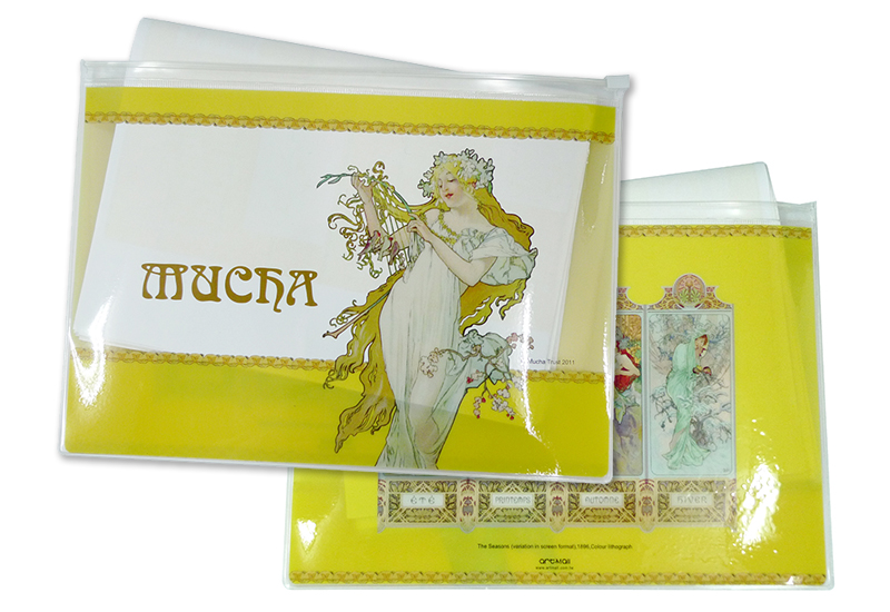 Mucha 慕夏系列 夾鏈袋-四季 Mucha 慕夏系列 夾鏈袋-四季