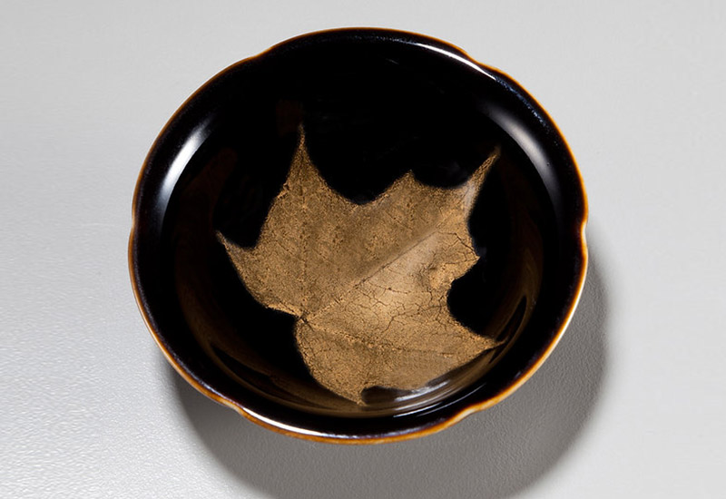 林映汝 秋意楓華 木葉天目葵口茶杯 林映汝 秋意楓華 木葉天目葵口茶杯