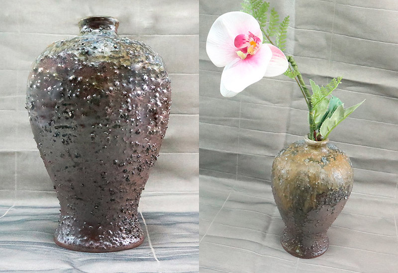 林映汝 嶺上藏岩 柴燒梅瓶 林映汝 嶺上藏岩 柴燒梅瓶