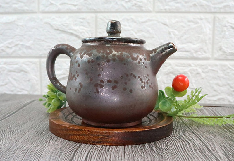 林映汝 月時 柴燒結晶壺 林映汝 月時 柴燒結晶壺