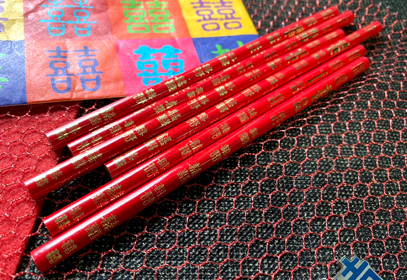 開門見囍 鉛筆6入組(不含筆袋) 開門見囍 鉛筆6入組(不含筆袋)