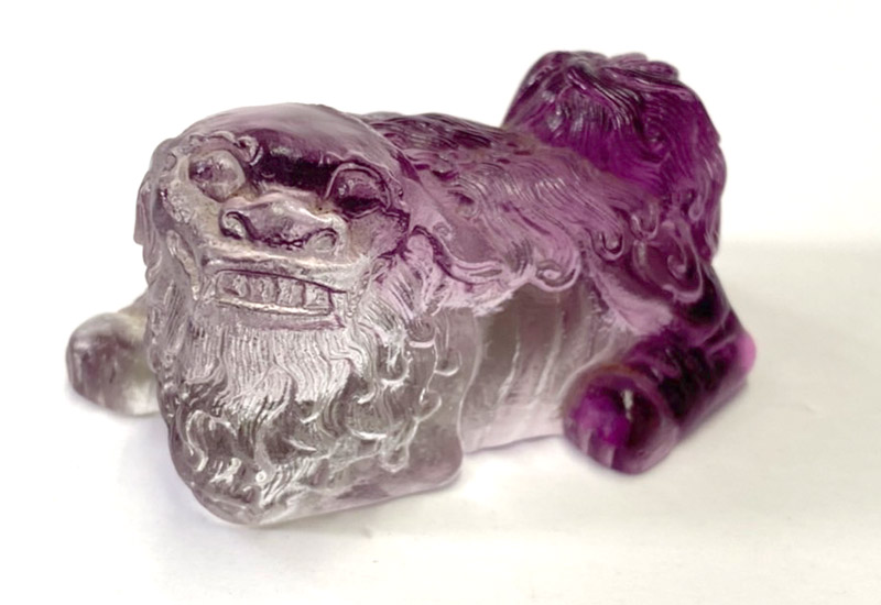 琉璃瑞獅(紫) 琉璃瑞獅(紫)