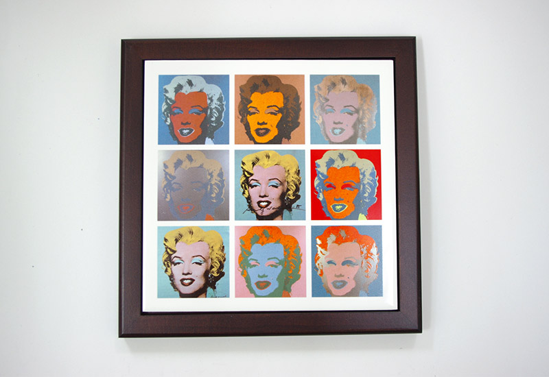 西洋名畫 3D磁磚熱墊-瑪麗蓮夢露 西洋名畫 3D磁磚熱墊-瑪麗蓮夢露