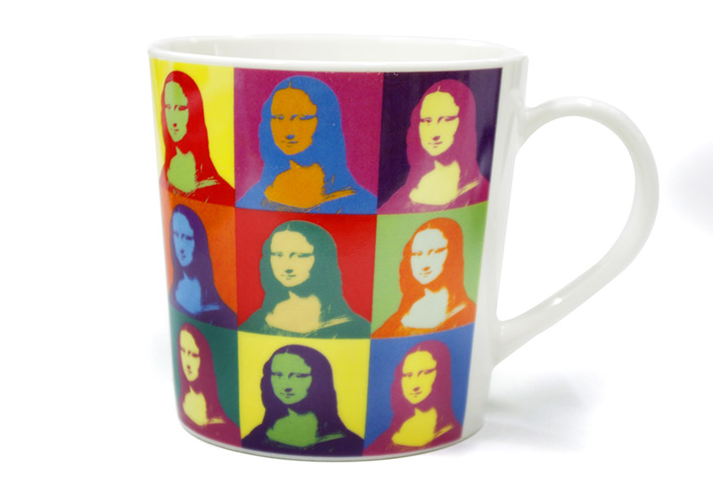 西洋名畫 3D大馬克杯-蒙娜麗莎 西洋名畫 3D大馬克杯-蒙娜麗莎