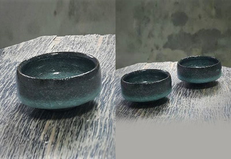 林妙芳 湛青-方底杯(單杯) 林妙芳 湛青-方底杯(單杯)