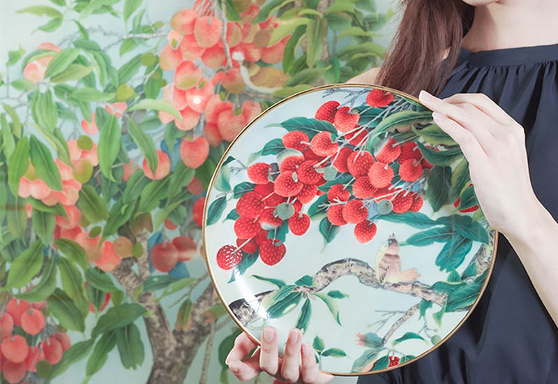 D11-3D立體大利長虹瓷盤 D11-3D立體大利長虹瓷盤