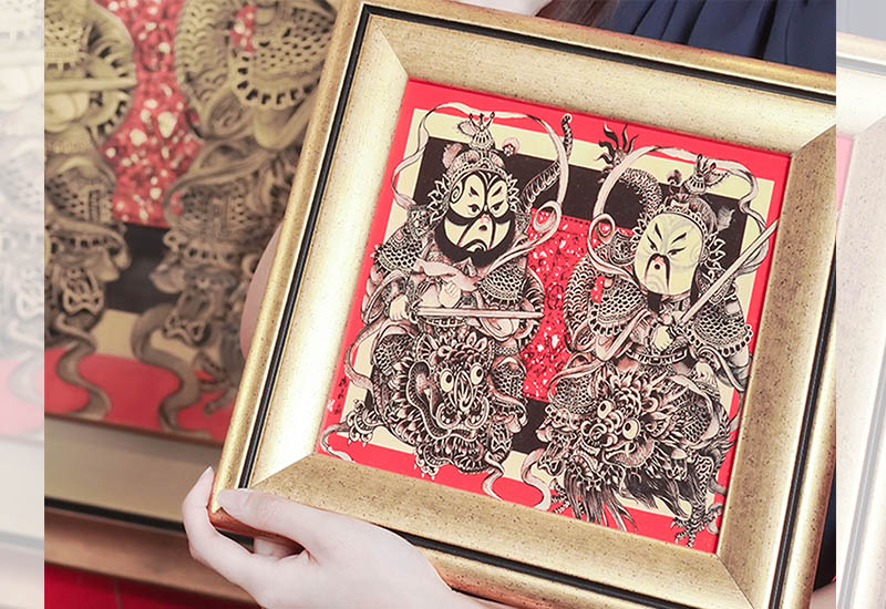 楊莉莉 門神(精裝版) 掛畫 楊莉莉 門神(精裝版) 掛畫