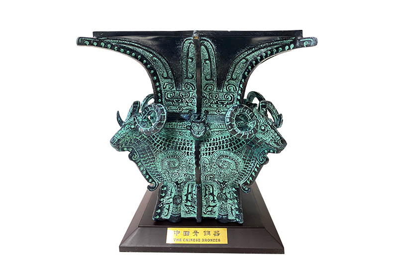 四羊方尊青銅器-小(仿) 四羊方尊青銅器-小(仿)