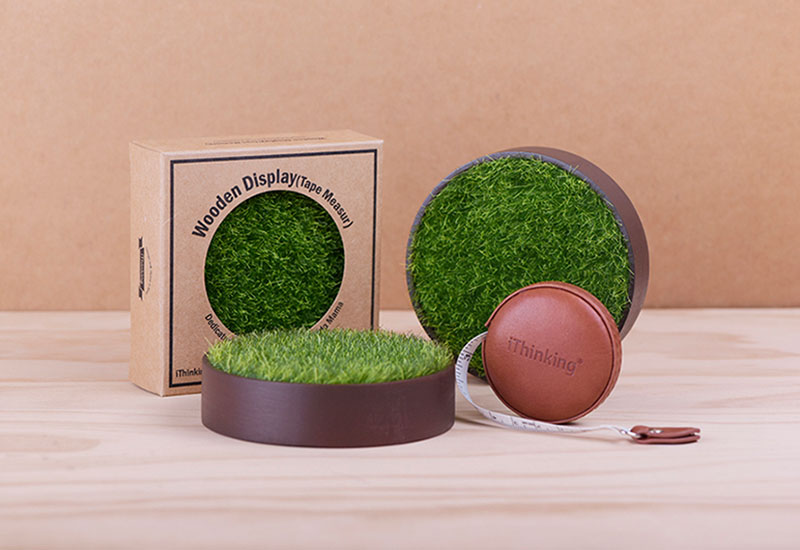 iThinking 皮捲尺原木展示座 收納台 iThinking 皮捲尺原木展示座 收納台