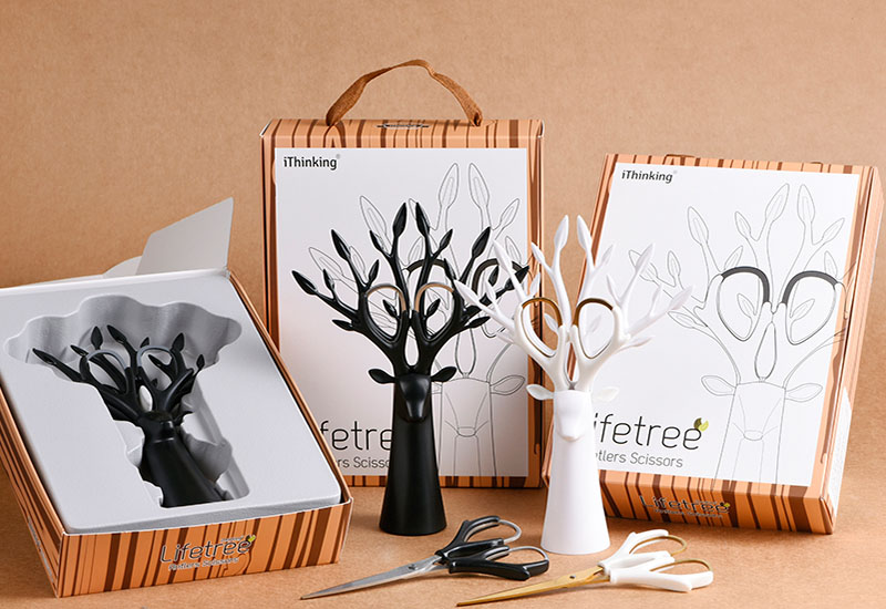 iThinking  生命樹鹿角造型多功能剪刀 (髮絲-2色可選) iThinking  生命樹鹿角造型多功能剪刀 (髮絲-2色可選)