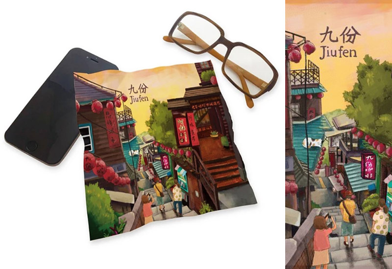 布漾 BYC印花萬用布  九份夕陽 布漾 BYC印花萬用布  九份夕陽