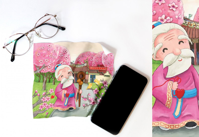 布漾 BYC印花萬用布 良緣月老 布漾 BYC印花萬用布 良緣月老