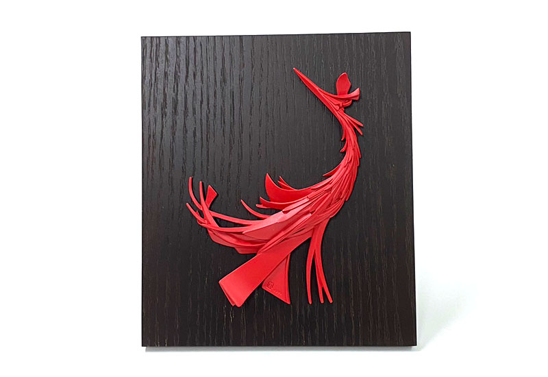 呦呦 楊英風 鳳凰來儀瓷版畫(小) 呦呦 楊英風 鳳凰來儀瓷版畫(小)