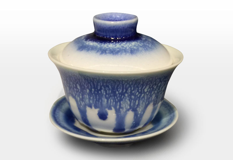 心陶園 水漾三件蓋杯組 青花瓷  心陶園 水漾三件蓋杯組 青花瓷