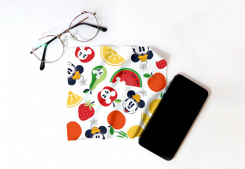 布漾 迪士尼萬用布-米妮水果白 布漾 迪士尼萬用布-米妮水果白