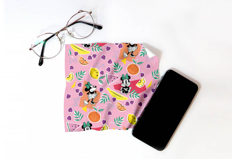 布漾 迪士尼萬用布-米妮粉紅水果 布漾 迪士尼萬用布-米妮粉紅水果