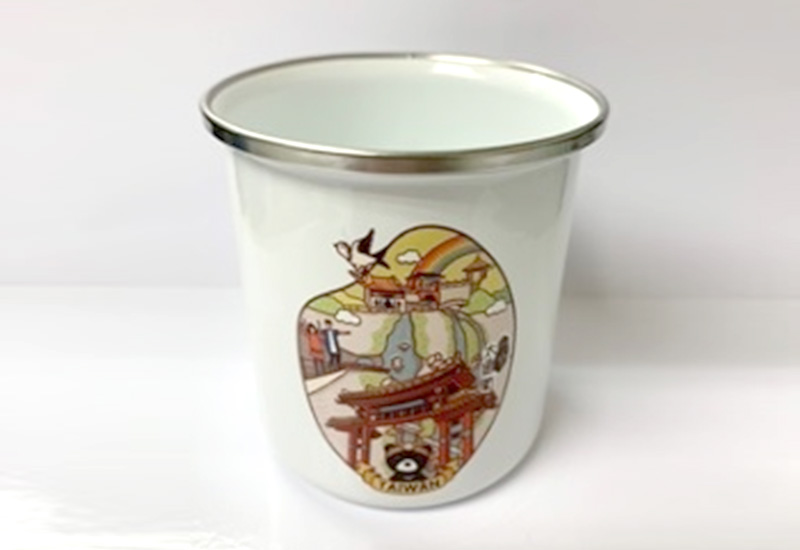 瑞瑪仕 復古搪瓷馬克杯-台灣太魯閣 瑞瑪仕 復古搪瓷馬克杯-台灣太魯閣