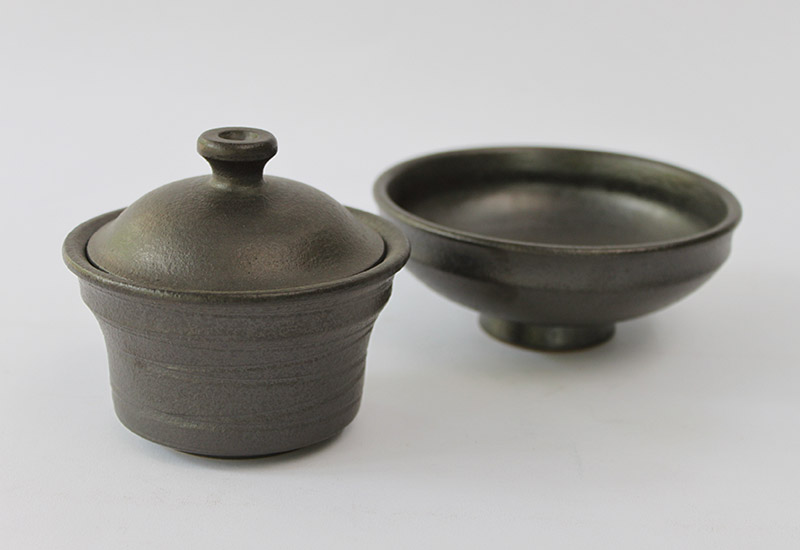 添興窯 竹碳陶養生碗組(2色可選) 添興窯 竹碳陶養生碗組(2色可選)