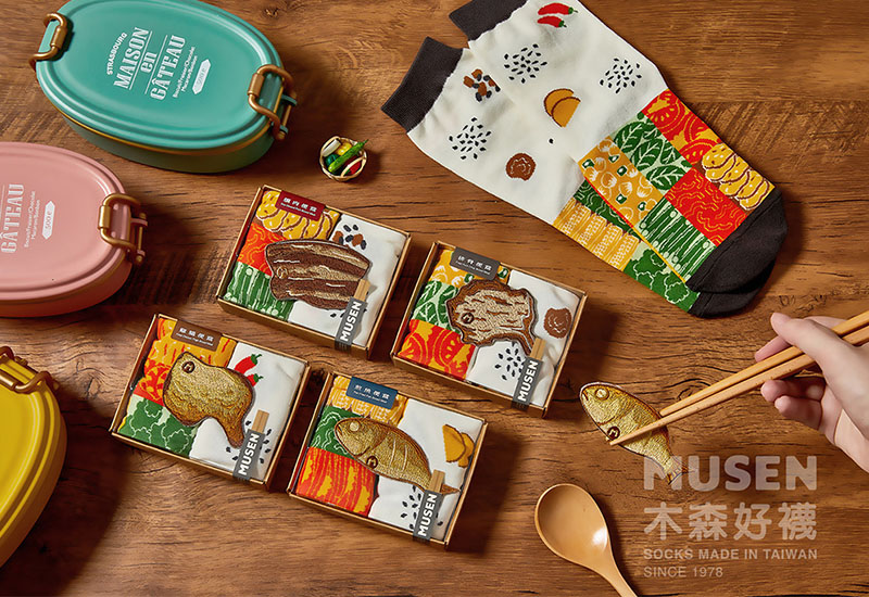 便當襪禮物盒 長襪 中筒襪 男女同款(4款可選) 便當襪禮物盒 長襪 中筒襪 男女同款(4款可選)