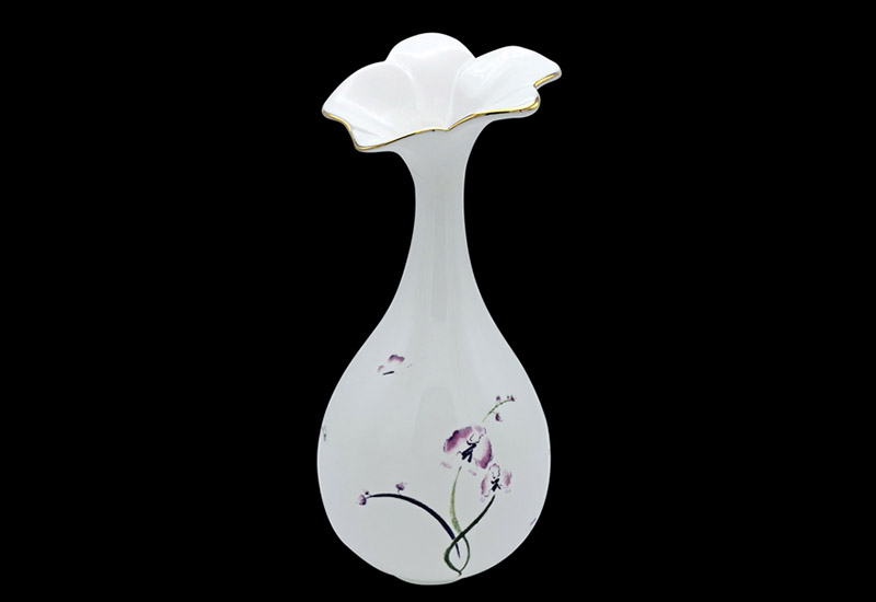 蘭花口膽瓶 蘭花口膽瓶