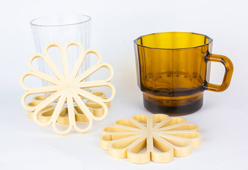 手手 菊花紋杯墊(小) 手手 菊花紋杯墊(小)