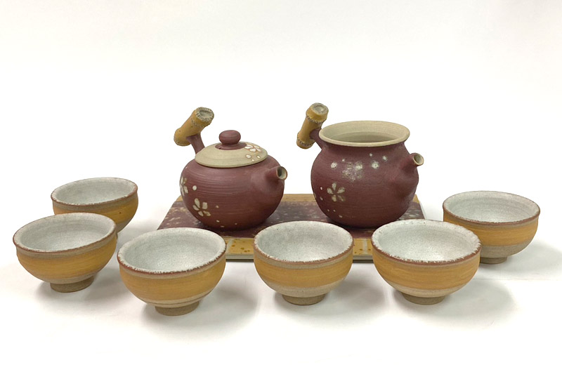 清窯 湯潤清 桐花茶具組 清窯 湯潤清 桐花茶具組