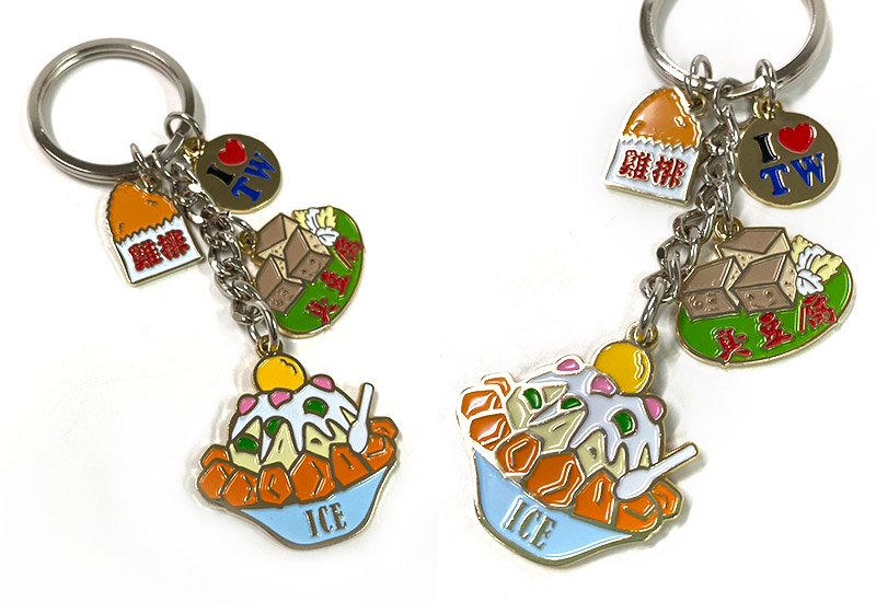 K44-C 芒果冰小吃鑰匙圈
