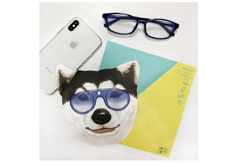 眼鏡造型布-黒士奇 眼鏡造型布-黒士奇