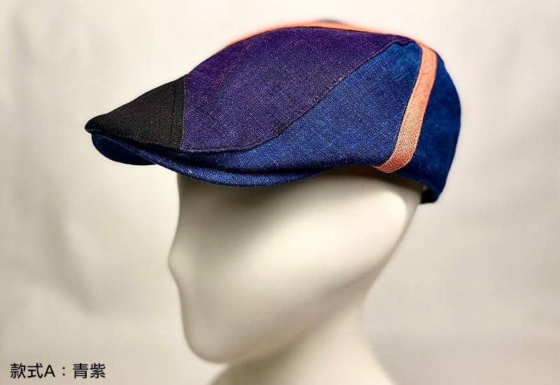 吟遊詩人~天染亞麻鴨舌帽(2色可選) 吟遊詩人~天染亞麻鴨舌帽(2色可選)