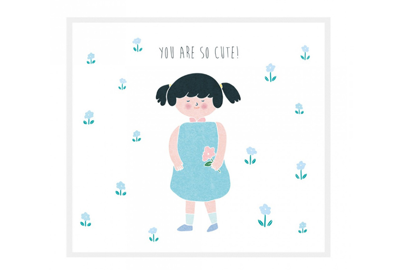 BYC印花萬用布 kerkerland(You are so cute) BYC印花萬用布 kerkerland(You are so cute)
