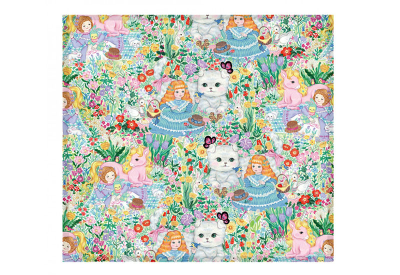 BYC印花萬用布 Only Two(白日夢) BYC印花萬用布 Only Two(白日夢)