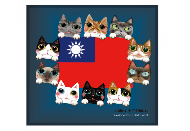 BYC印花萬用布  Sally(十全十美貓)