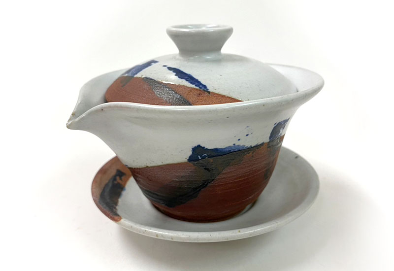 心陶園 汝白青花蓋碗 青花瓷 心陶園 汝白青花蓋碗 青花瓷