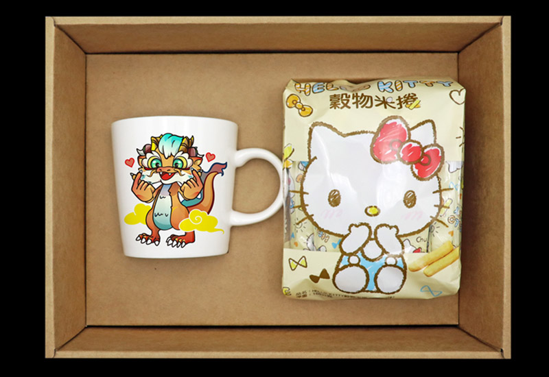 H1啾咪龍馬克杯 x Hello Kitty 禮盒