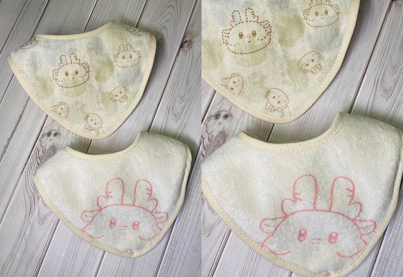 無染 小圍兜2入-龍金好-粉紅 無染 小圍兜2入-龍金好-粉紅