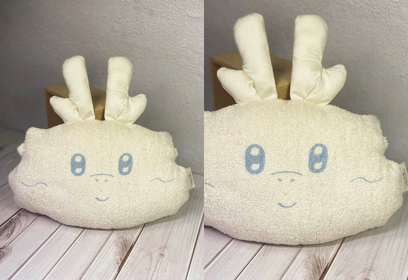 無染 Baby枕-龍金好-淺藍 無染 Baby枕-龍金好-淺藍