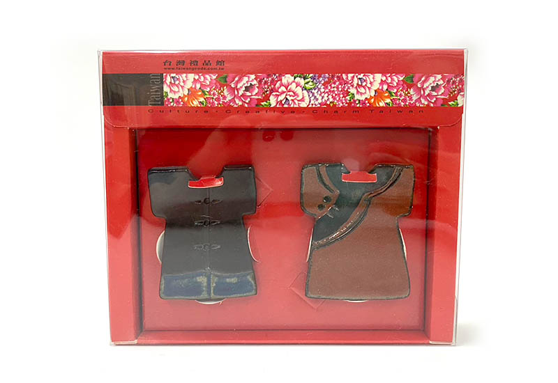 客家服飾筷架組(2入) 客家服飾筷架組(2入)