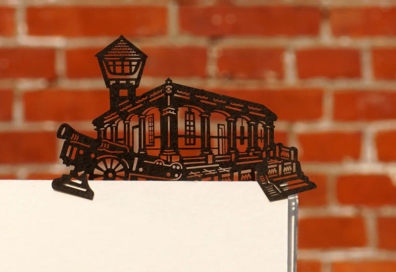 麥麥藏寶圖-安平古堡 紙雕書籤 麥麥藏寶圖-安平古堡 紙雕書籤