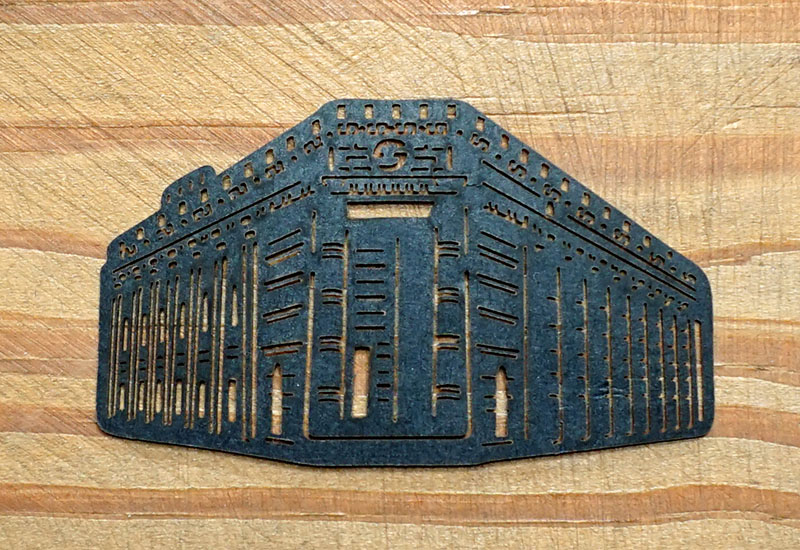 麥麥藏寶圖-土銀展示館 紙雕書籤 麥麥藏寶圖-土銀展示館 紙雕書籤