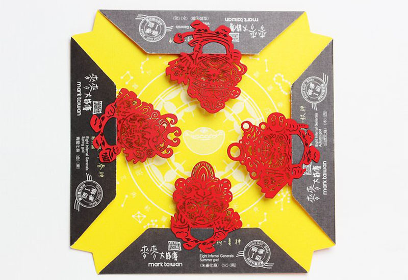 麥麥大節慶-八家將四季神篇(紙書籤) 麥麥大節慶-八家將四季神篇(紙書籤)