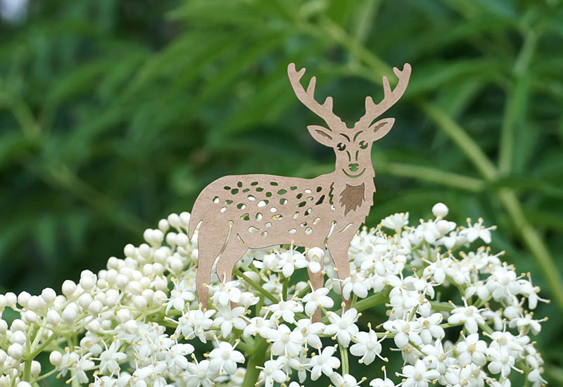 麥麥動物園-梅花鹿 紙雕書籤 麥麥動物園-梅花鹿 紙雕書籤
