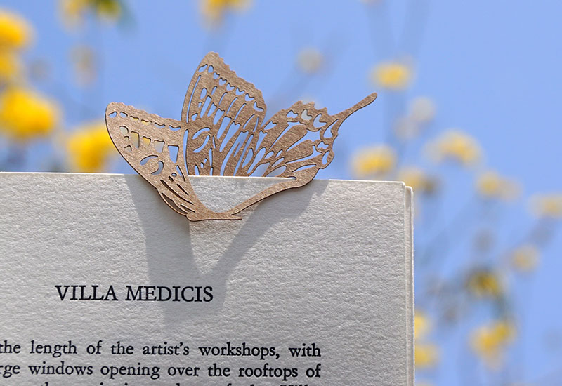 麥麥動物園-黃鳳蝶 紙雕書籤 麥麥動物園-黃鳳蝶 紙雕書籤