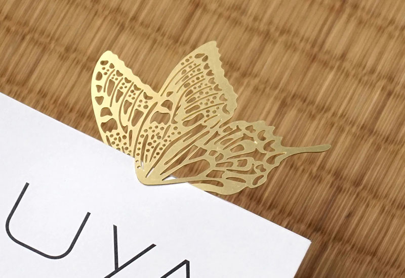 麥麥動物園-黃鳳蝶 金屬書籤(2色可選) 麥麥動物園-黃鳳蝶 金屬書籤(2色可選)